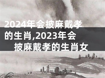 2024年会披麻戴孝的生肖,2023年会披麻戴孝的生肖女