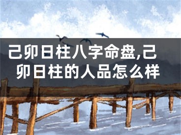 己卯日柱八字命盘,己卯日柱的人品怎么样