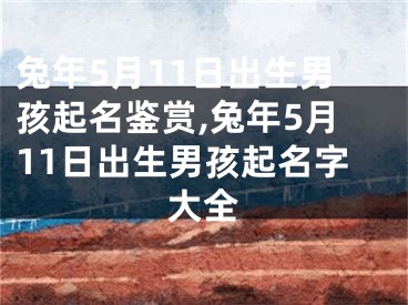 兔年5月11日出生男孩起名鉴赏,兔年5月11日出生男孩起名字大全