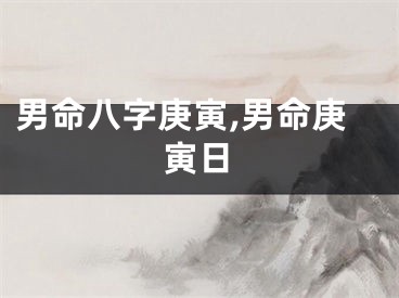 男命八字庚寅,男命庚寅日