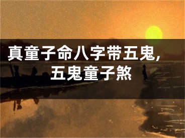 真童子命八字带五鬼,五鬼童子煞