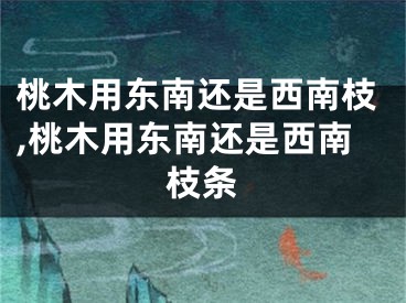 桃木用东南还是西南枝,桃木用东南还是西南枝条
