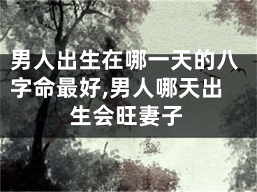男人出生在哪一天的八字命最好,男人哪天出生会旺妻子