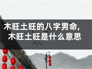 木旺土旺的八字男命,木旺土旺是什么意思
