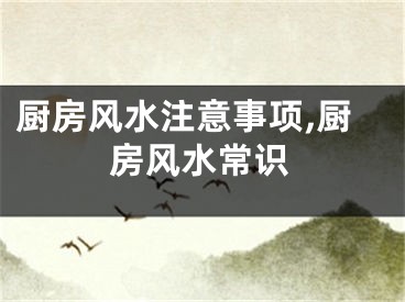 厨房风水注意事项,厨房风水常识