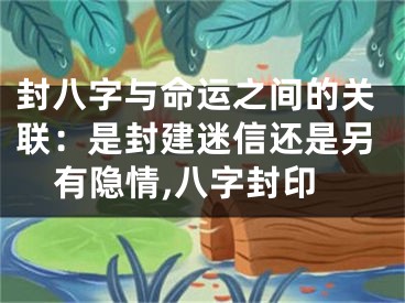 封八字与命运之间的关联：是封建迷信还是另有隐情,八字封印