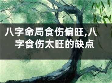 八字命局食伤偏旺,八字食伤太旺的缺点