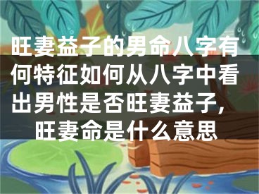 旺妻益子的男命八字有何特征如何从八字中看出男性是否旺妻益子,旺妻命是什么意思