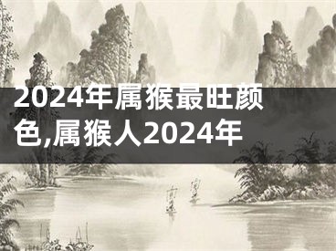 2024年属猴最旺颜色,属猴人2024年