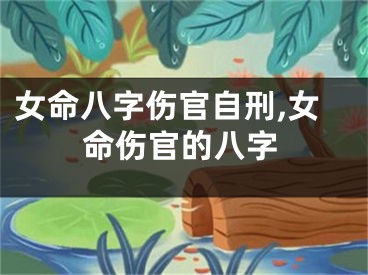 女命八字伤官自刑,女命伤官的八字