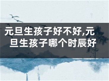 元旦生孩子好不好,元旦生孩子哪个时辰好
