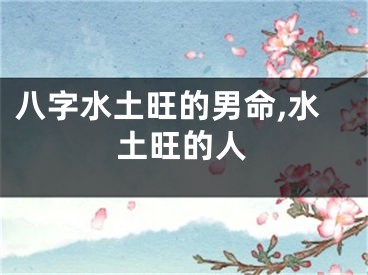 八字水土旺的男命,水土旺的人
