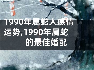 1990年属蛇人感情运势,1990年属蛇的最佳婚配
