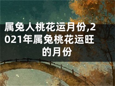 属兔人桃花运月份,2021年属兔桃花运旺的月份