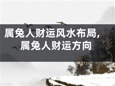 属兔人财运风水布局,属兔人财运方向