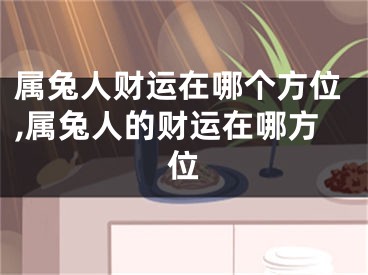 属兔人财运在哪个方位,属兔人的财运在哪方位