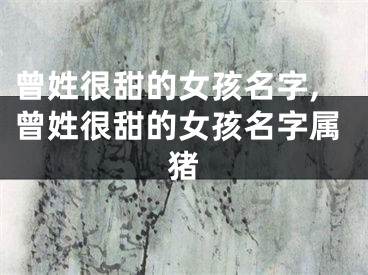 曾姓很甜的女孩名字,曾姓很甜的女孩名字属猪