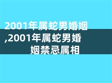 2001年属蛇男婚姻,2001年属蛇男婚姻禁忌属相