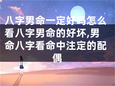 八字男命一定好吗怎么看八字男命的好坏,男命八字看命中注定的配偶