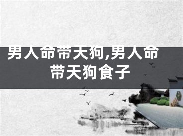 男人命带天狗,男人命带天狗食子