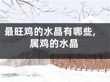 最旺鸡的水晶有哪些,属鸡的水晶