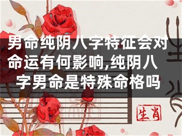 男命纯阴八字特征会对命运有何影响,纯阴八字男命是特殊命格吗