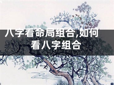 八字看命局组合,如何看八字组合