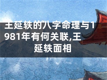 王延轶的八字命理与1981年有何关联,王延轶面相