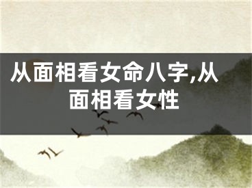 从面相看女命八字,从面相看女性