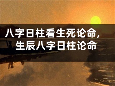 八字日柱看生死论命,生辰八字日柱论命