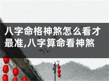 八字命格神煞怎么看才最准,八字算命看神煞