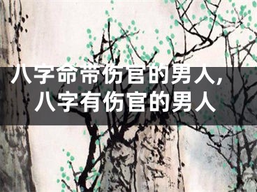 八字命带伤官的男人,八字有伤官的男人