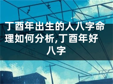 丁酉年出生的人八字命理如何分析,丁酉年好八字