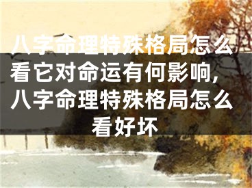 八字命理特殊格局怎么看它对命运有何影响,八字命理特殊格局怎么看好坏