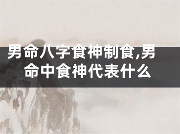 男命八字食神制食,男命中食神代表什么