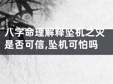 八字命理解释坠机之灾是否可信,坠机可怕吗