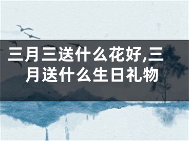 三月三送什么花好,三月送什么生日礼物