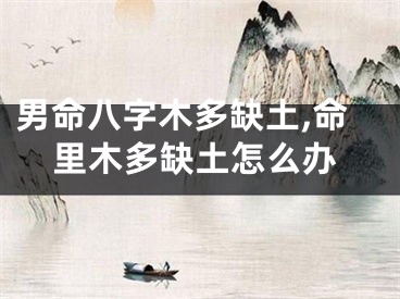 男命八字木多缺土,命里木多缺土怎么办