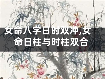 女命八字日时双冲,女命日柱与时柱双合
