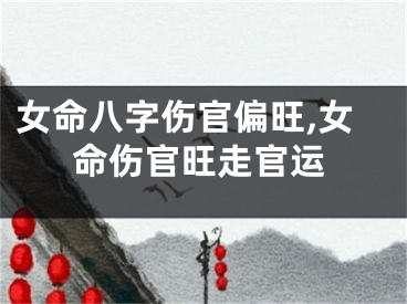 女命八字伤官偏旺,女命伤官旺走官运