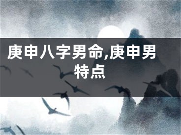 庚申八字男命,庚申男特点