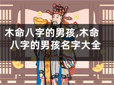 木命八字的男孩,木命八字的男孩名字大全