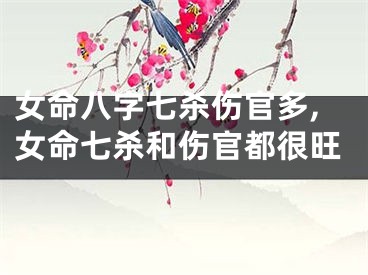 女命八字七杀伤官多,女命七杀和伤官都很旺