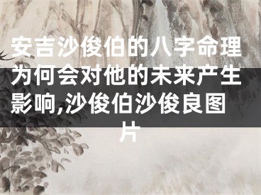 安吉沙俊伯的八字命理为何会对他的未来产生影响,沙俊伯沙俊良图片