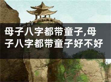 母子八字都带童子,母子八字都带童子好不好