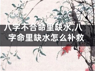 八字不合命里缺水,八字命里缺水怎么补救