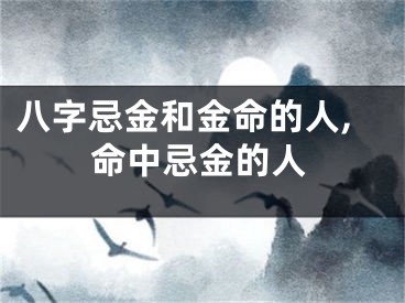 八字忌金和金命的人,命中忌金的人
