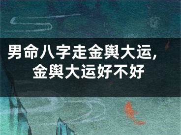 男命八字走金舆大运,金舆大运好不好