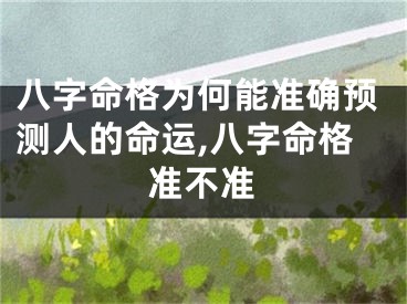 八字命格为何能准确预测人的命运,八字命格准不准