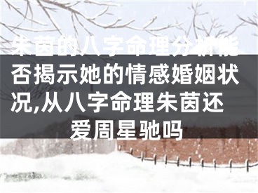 朱茵的八字命理分析能否揭示她的情感婚姻状况,从八字命理朱茵还爱周星驰吗